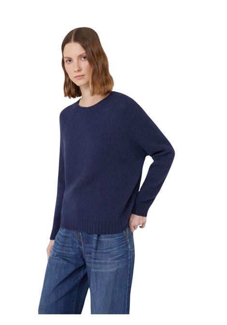 Maglia in alpaca e cotone - BLU MARINO Weekend MAXMARA | GHIACCI006